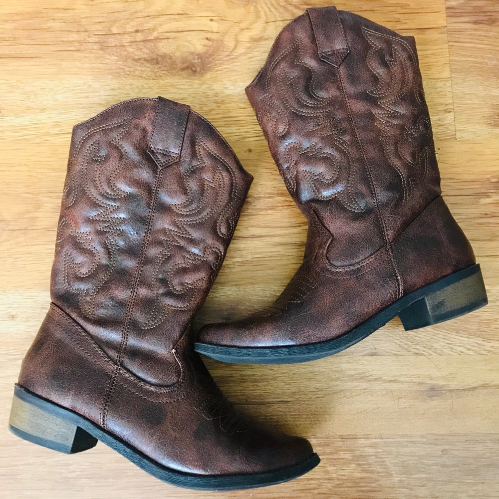 Brown Cowgirl boots